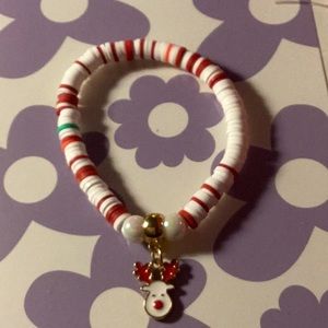 Christmas ruldough bracelet claybead